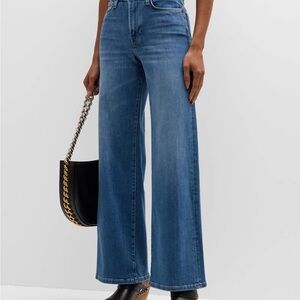 FRAME Le Slim Palazzo mid-rise straight-leg jeans